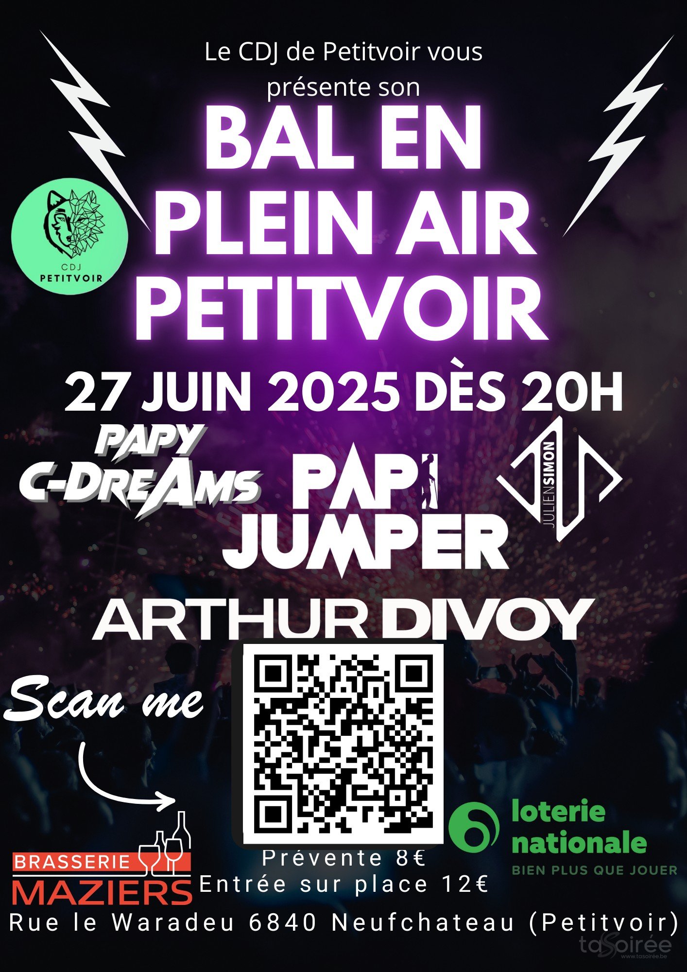 Affiche de l'événement Bal en plein air 2025