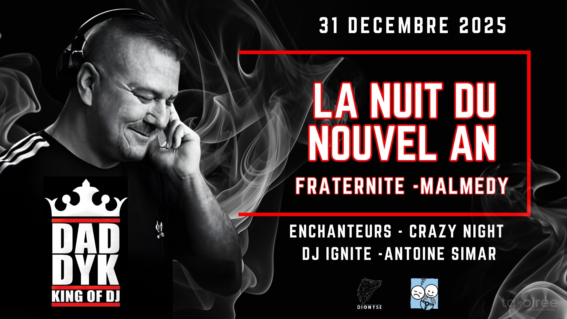Affiche de l'événement La nuit du nouvel an