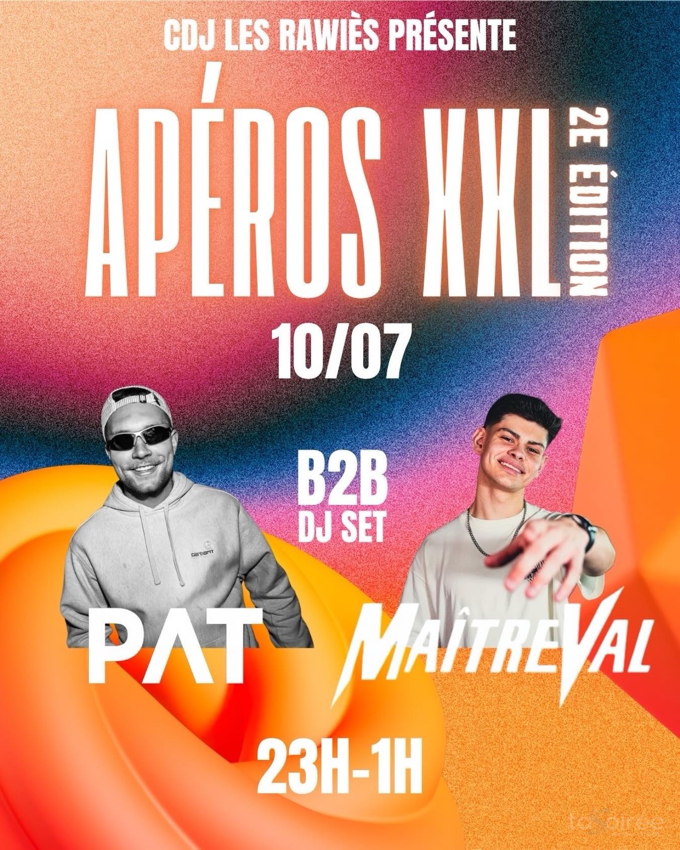Affiche de la soirée Apéro XXL - 2ème édition (Open Air) à Vaux-sur-Sûre