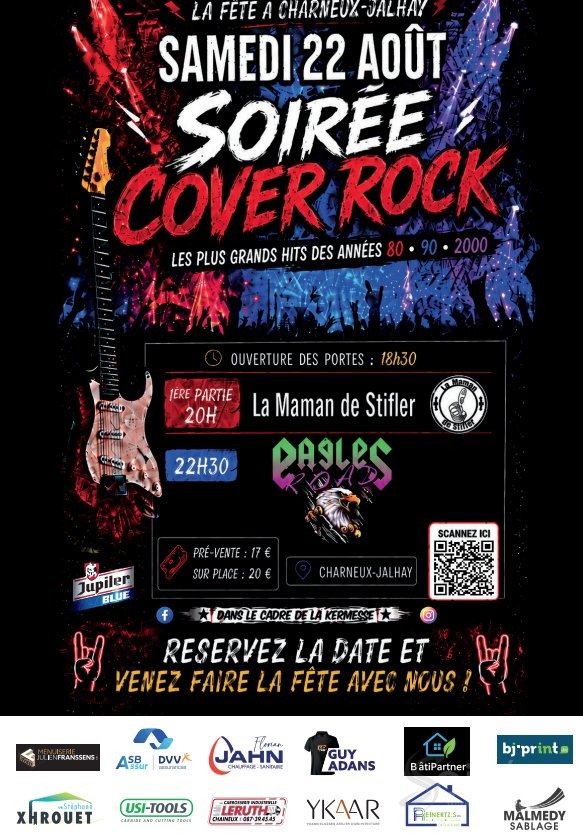 Affiche de la soirée