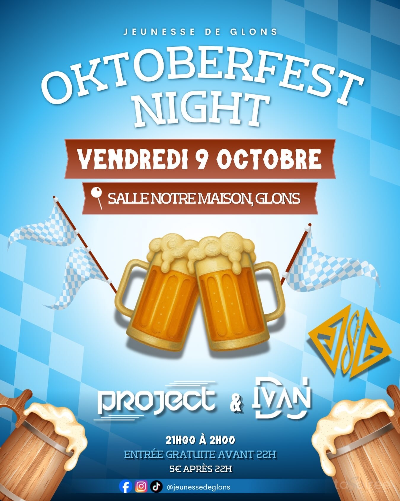 Affiche de la soirée