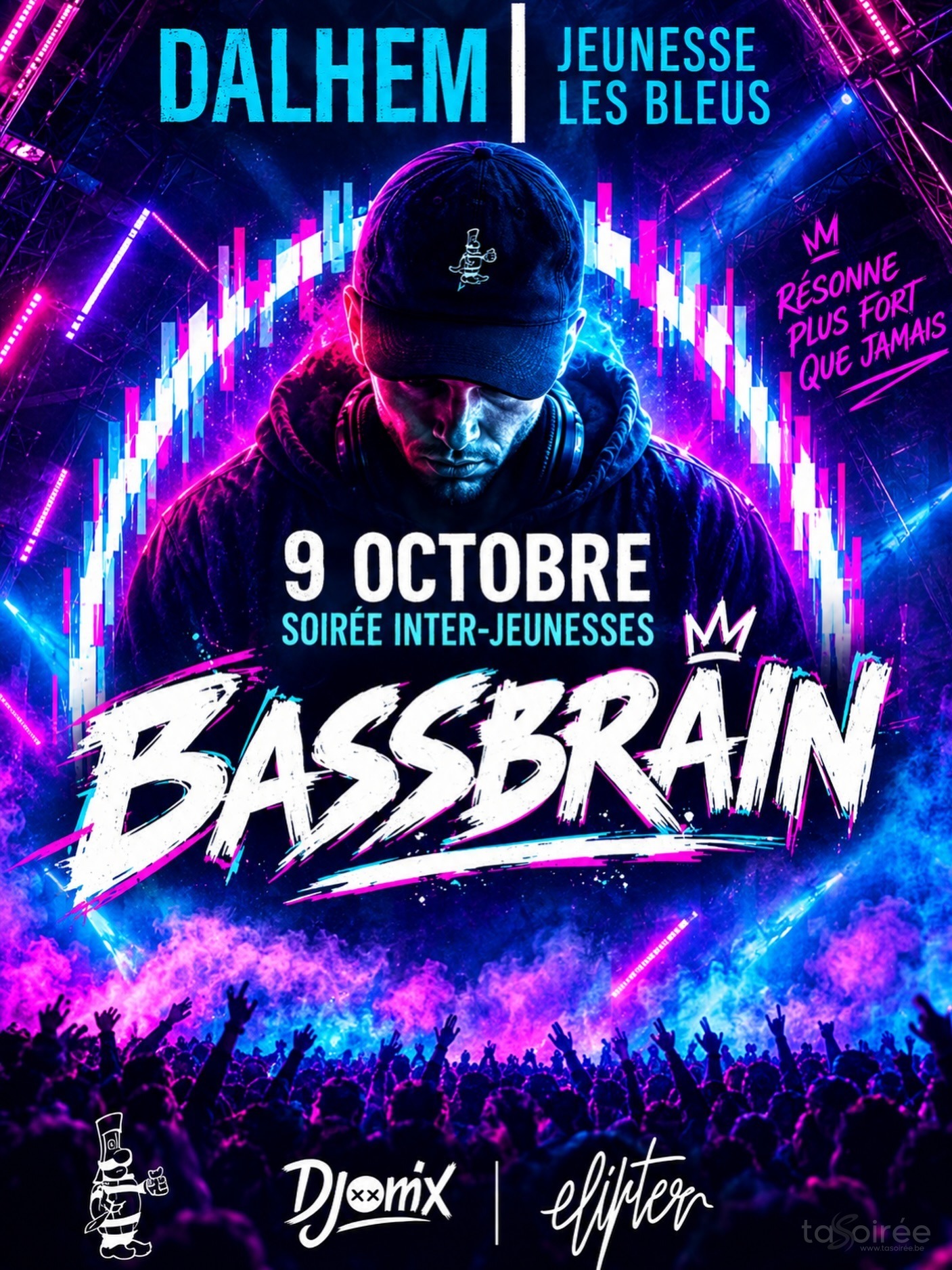 Affiche de la soirée