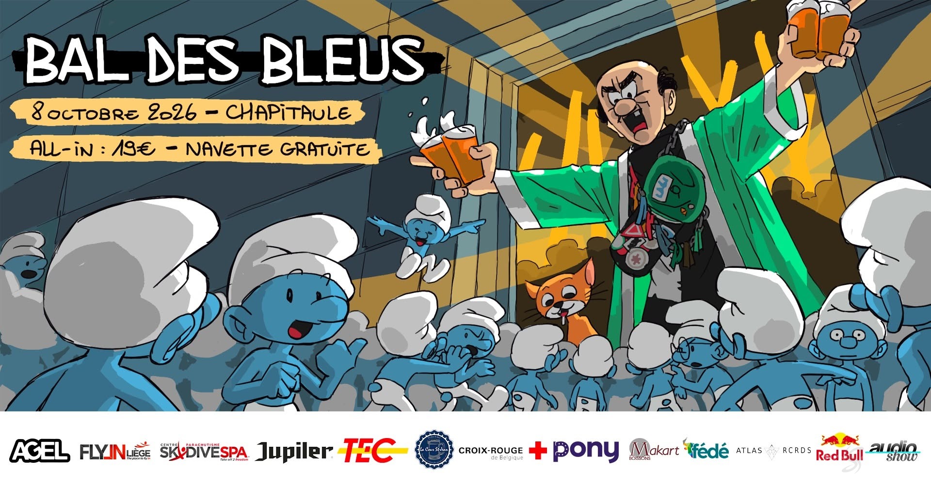 Affiche de la soirée