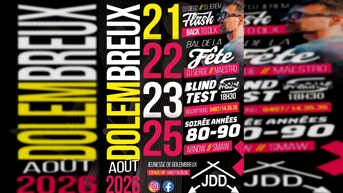 Fête à Dolembreux 2026