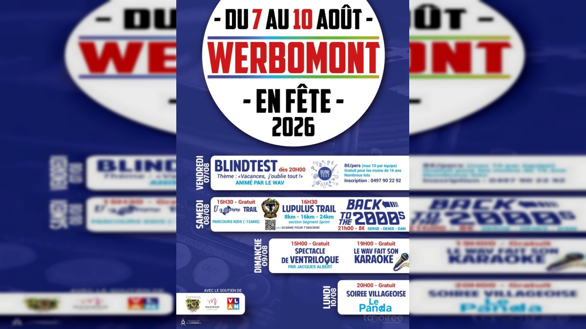 Back to the 2000s (Werbomont en fête)