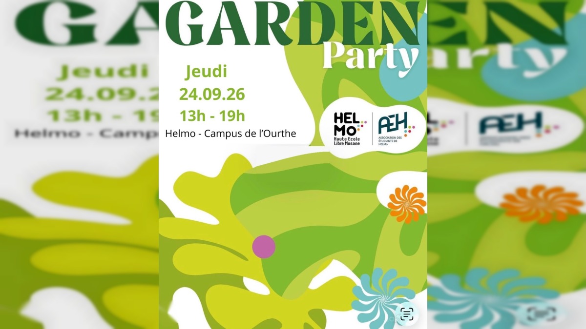 Garden party Helmo X AEH