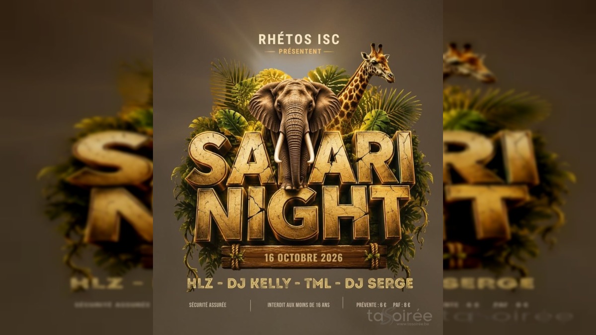 Safari Night - Bal des Rhétos ISC Vielsam