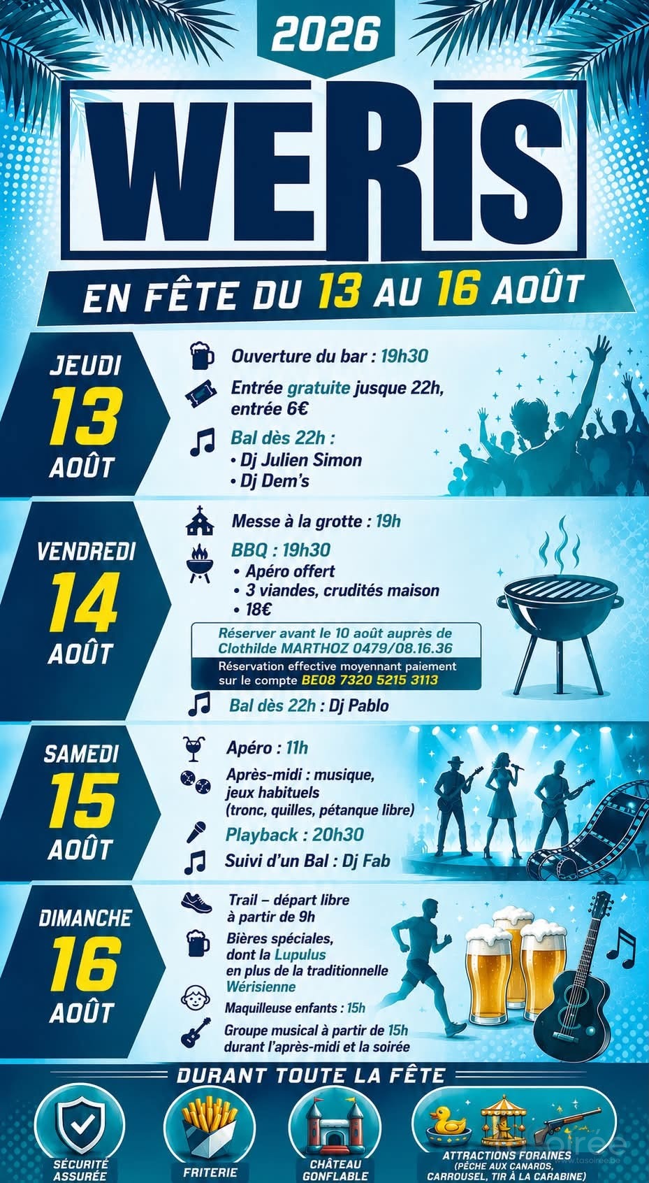 Fête à Wéris (3 soirées)