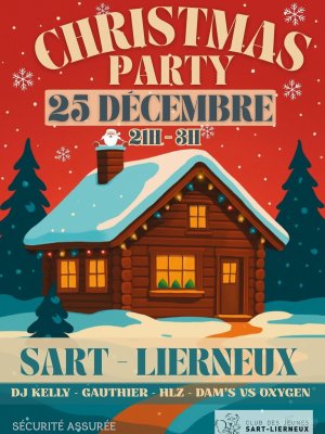 Affiche recto de l'événement : Christmas Party