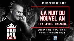 Affiche recto de l'événement : La nuit du nouvel an