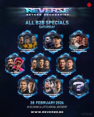 Affiche recto de l'événement : Reverze - Beyond Boundaries