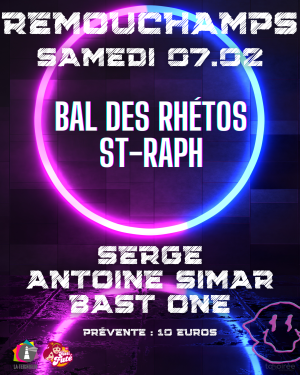 Bal des rhétos de Saint-Raph