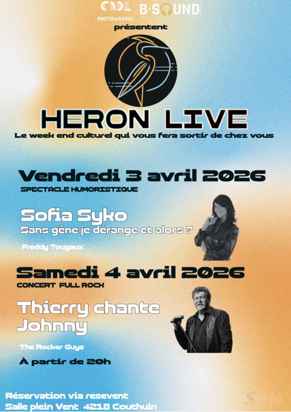Héron Live