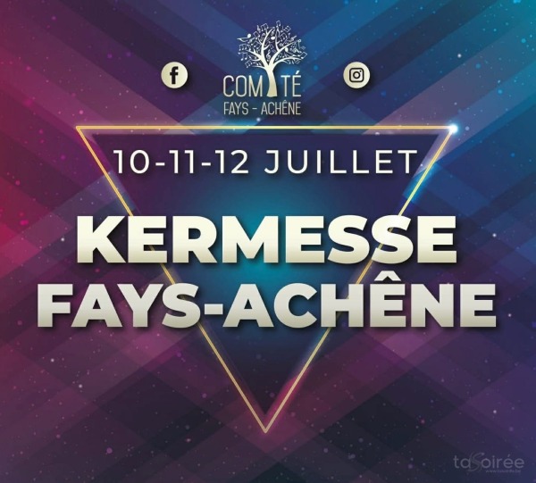 Kermesse Fays Achêne 2026