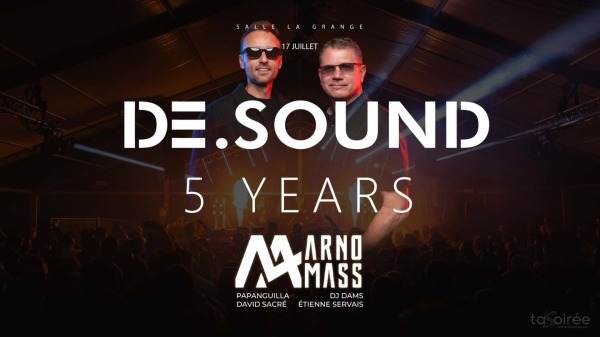 DE-SOUND, 5 YEARS, Arno & Mass