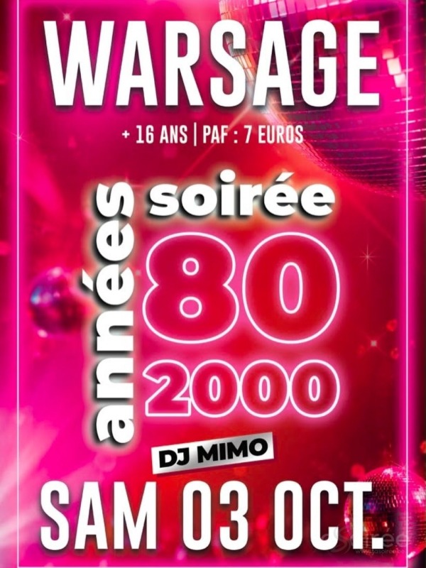 Soirée années 80-2000