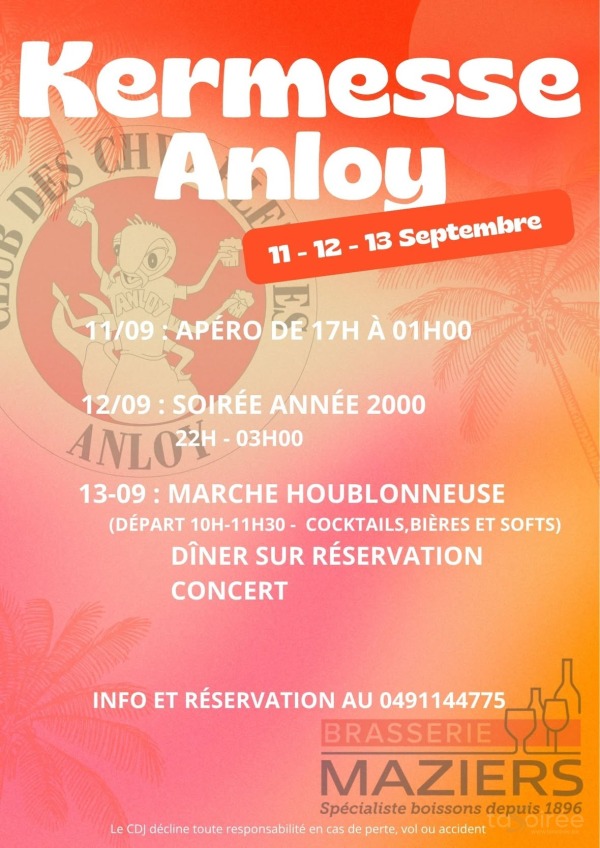 Soirée année 2000 (Kermesse d'Anloy)