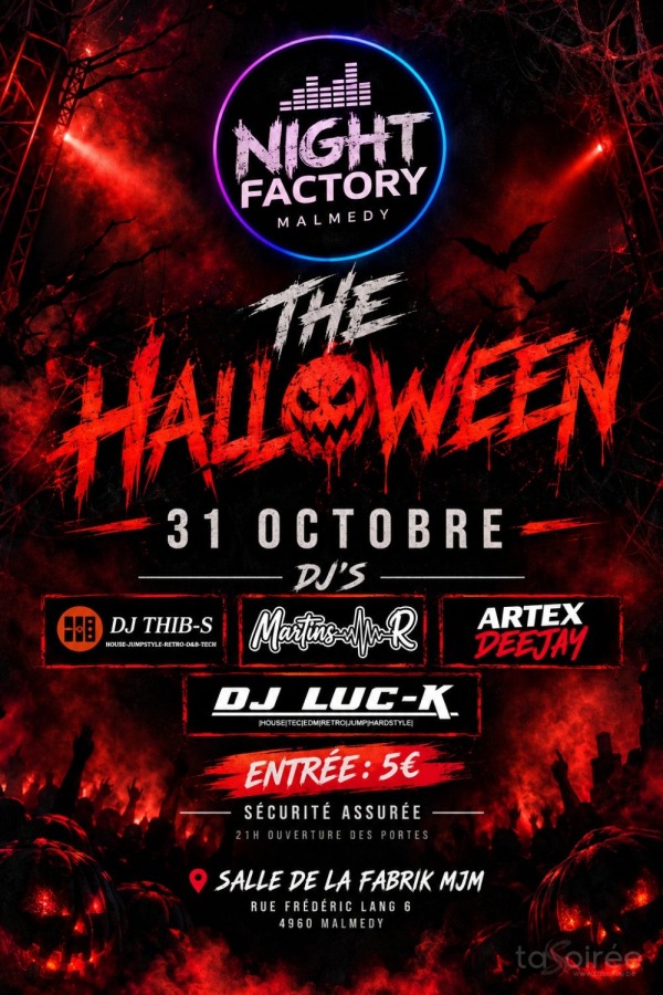THE HALLOWEEN - Night Factory Malmedy