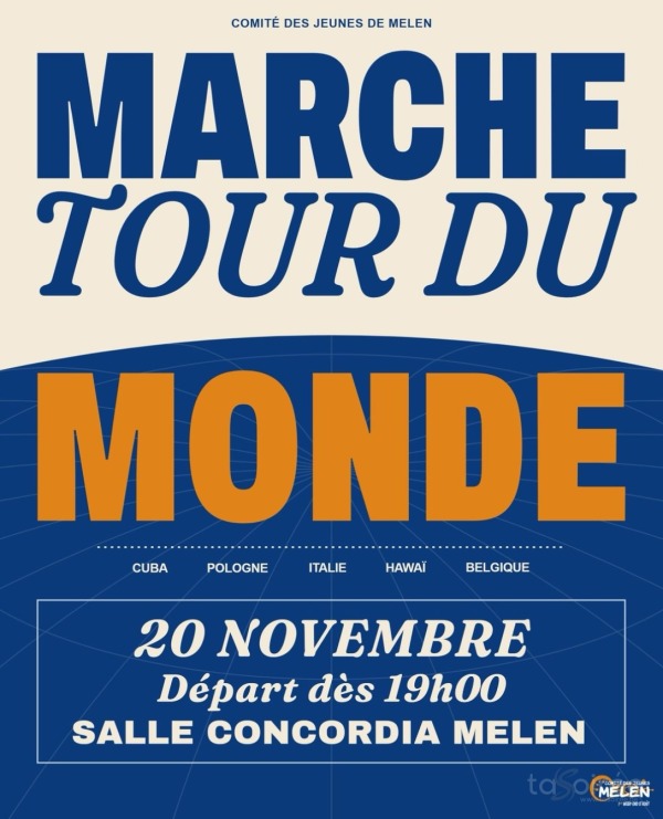 Marche tour du monde & soirée